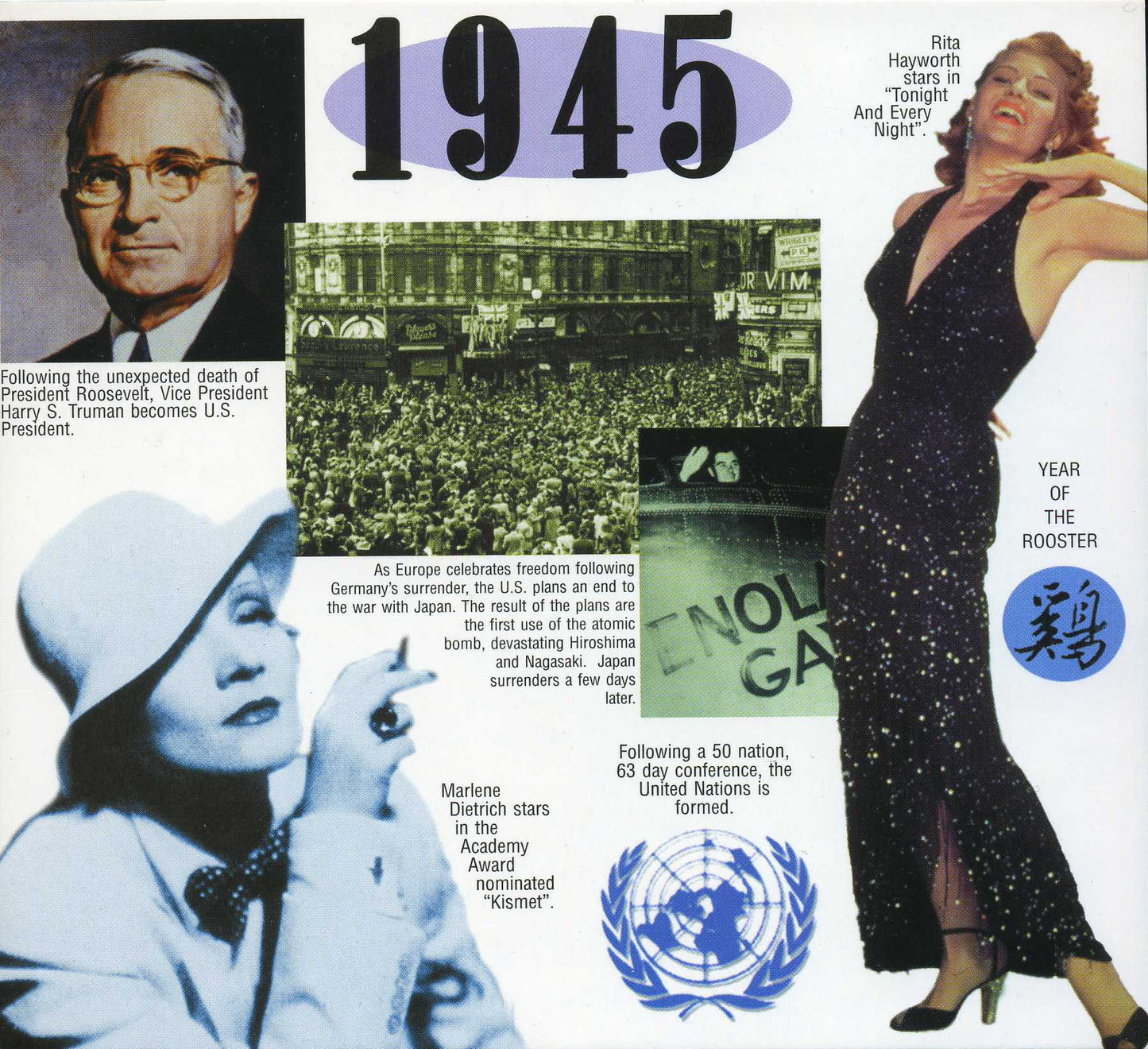 VARIOUS - A TIME TO REMEMBER 1945