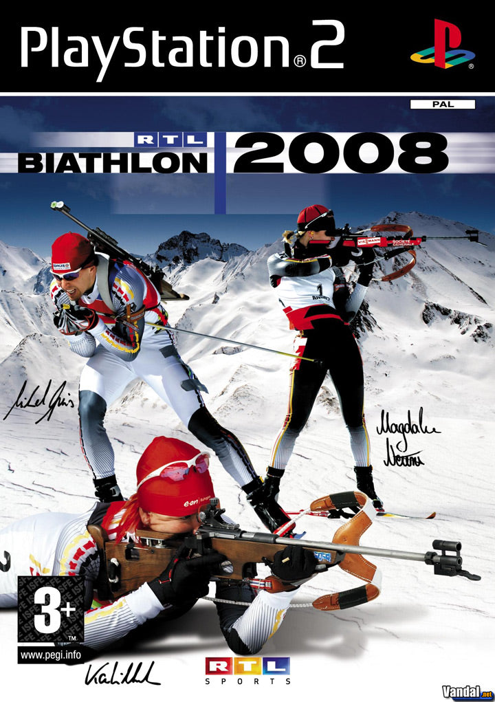 BIATHLON 2008 - PS2