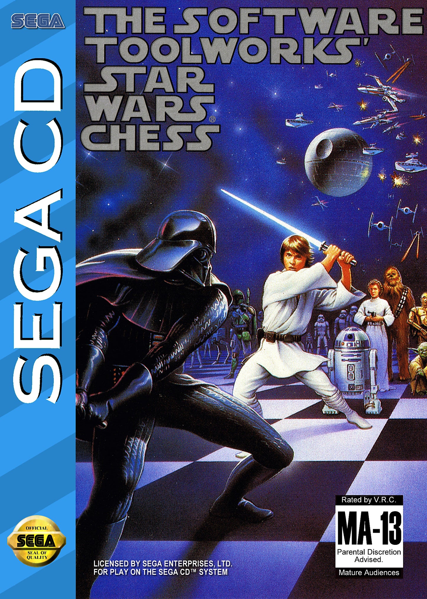 STAR WARS CHESS - SEGACD
