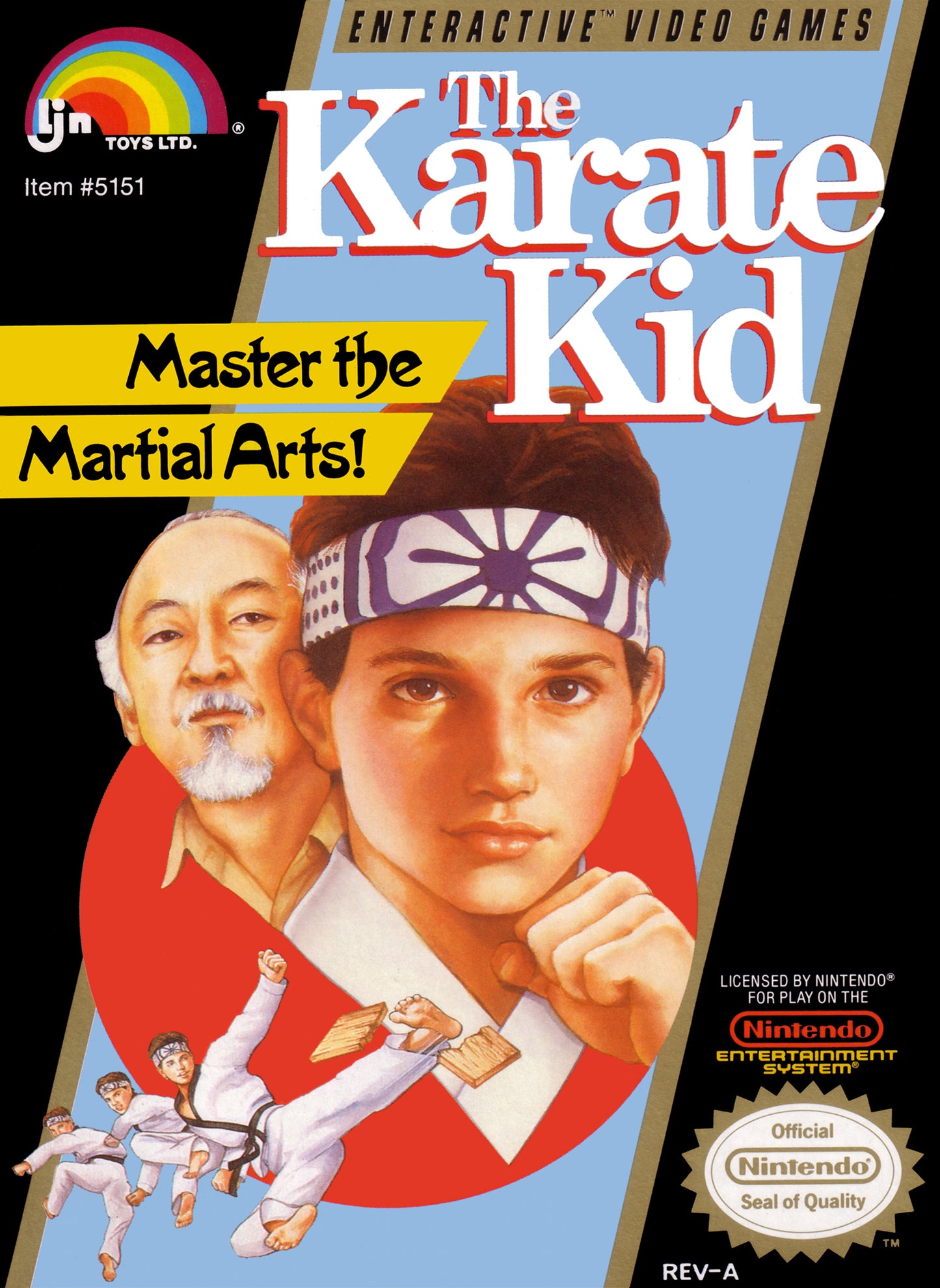 KARATE KID - NES (W/BOX)