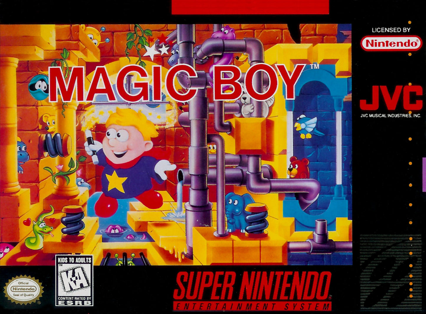 MAGIC BOY - SNES (W/BOX)