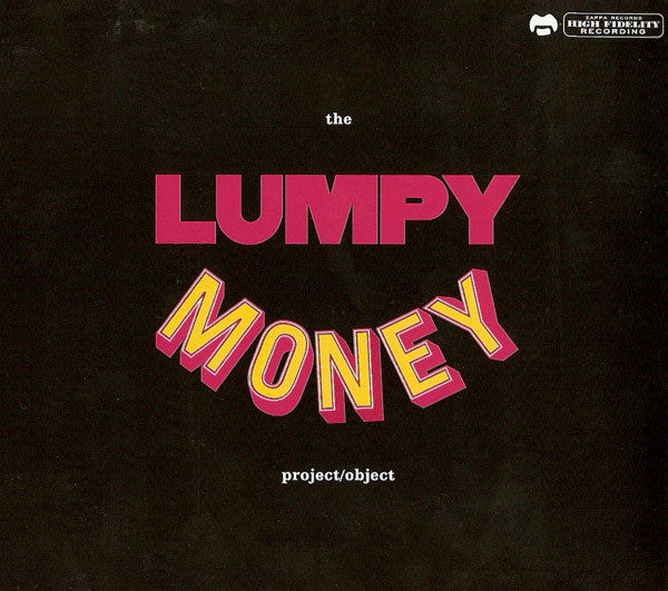 ZAPPA, FRANK - LUMPY MONEY PROJECT/OBJECT (3CDS)