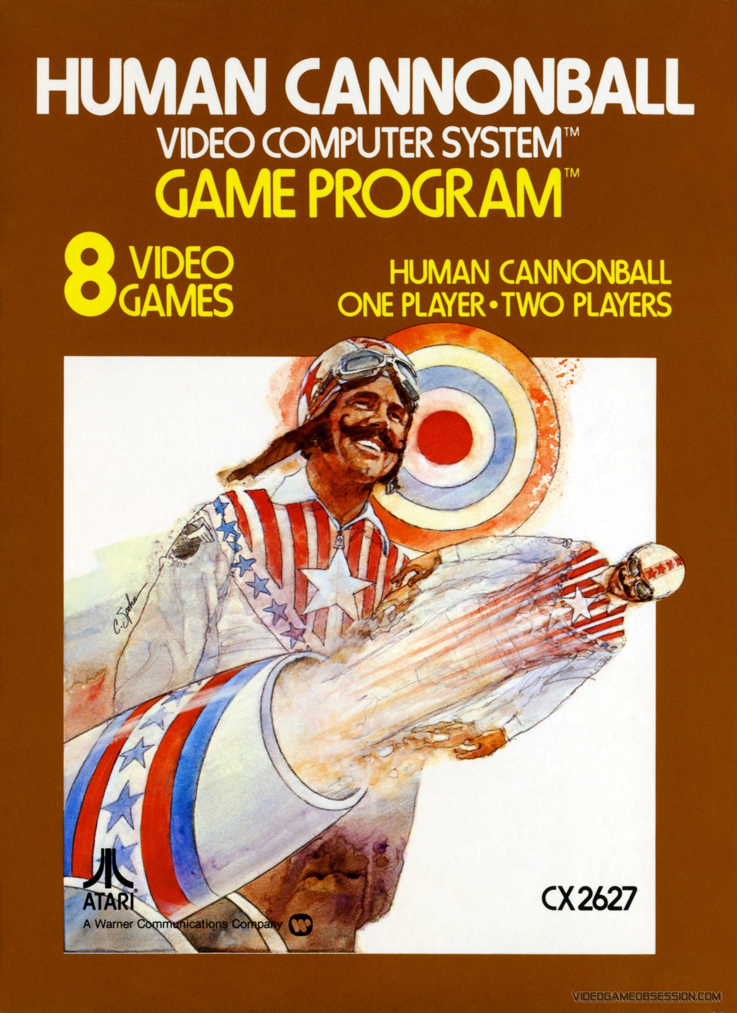 HUMAN CANNONBALL - ATARI2600