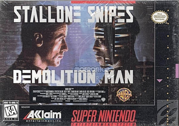 DEMOLITION MAN - SNES