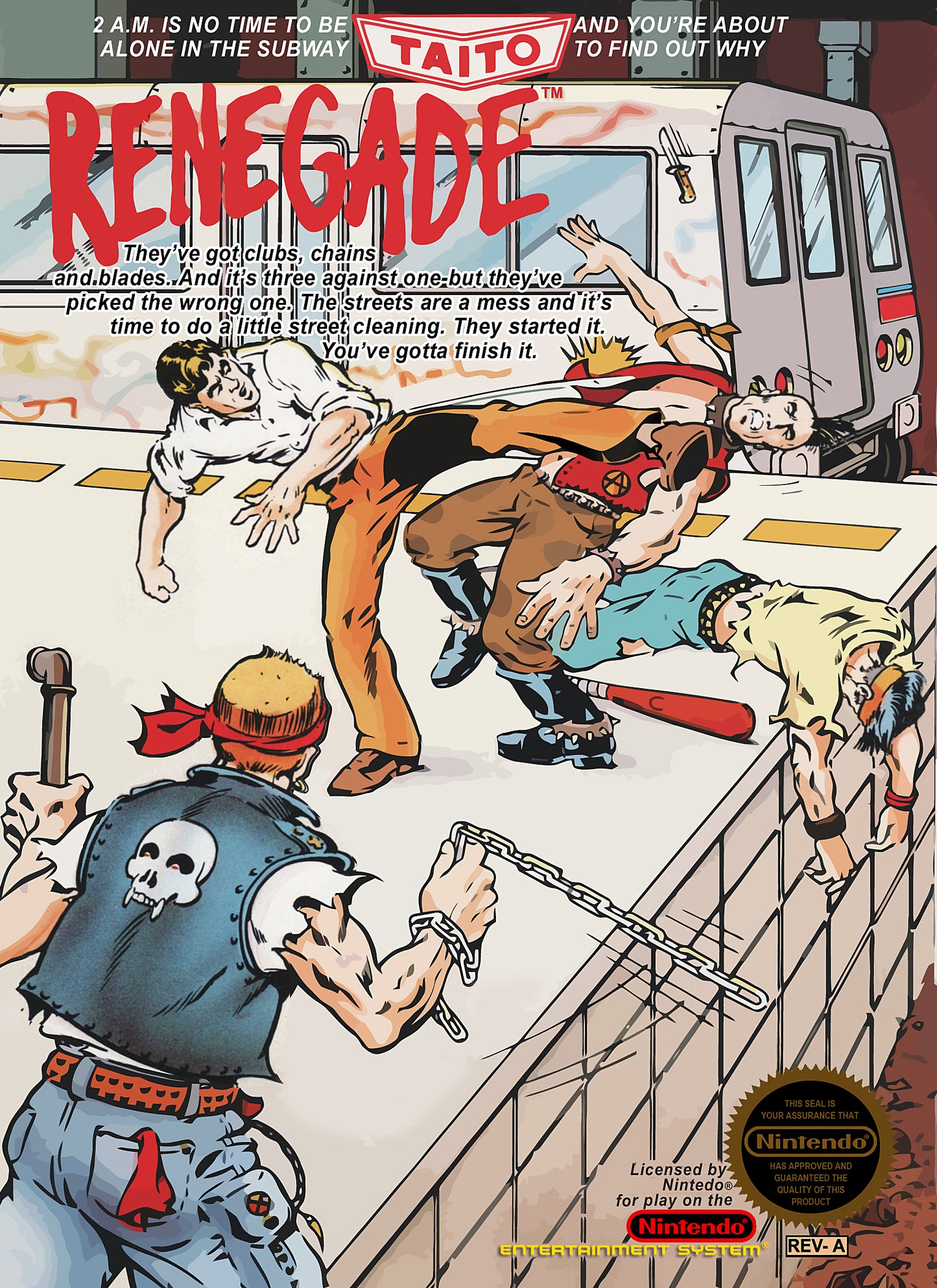 RENEGADE - NES (W/BOX)