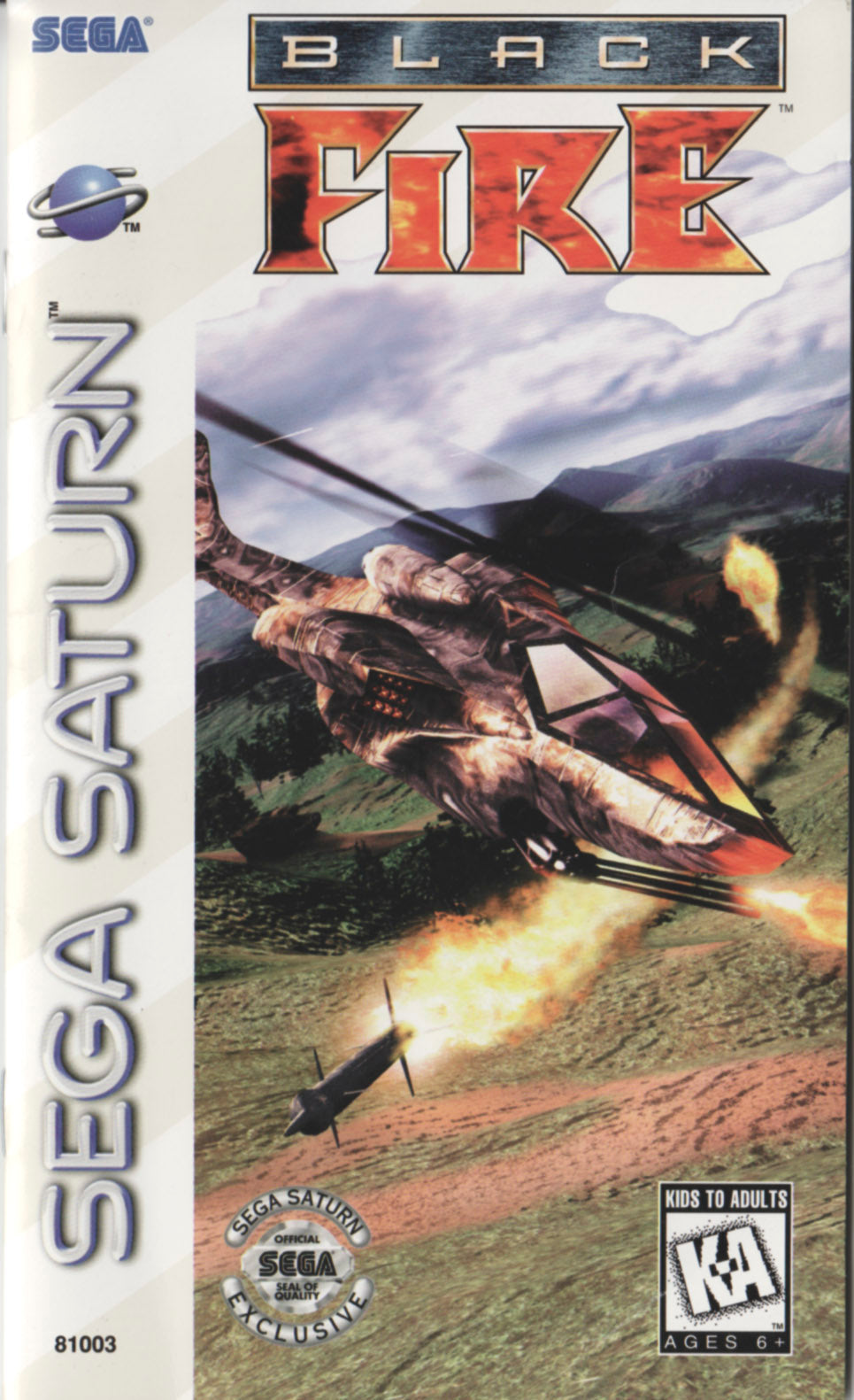 BLACK FIRE - SATURN