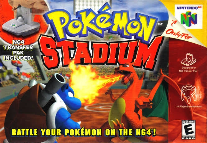 POKEMON STADIUM - N64 (W/BOX & MANUAL)