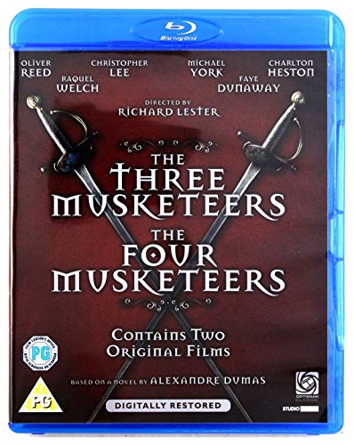 THREE MUSKETEERS/FOUR MUSKETEERS - BLU-DOUBLE FEATURE