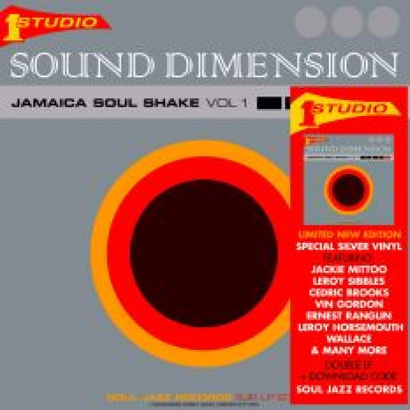 SOUND DIMENSION - JAMAICA SOUL SHAKE VOL.1 (SILVER VINYL)
