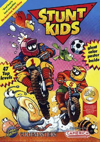 STUNT KIDS - NES (W/BOX)