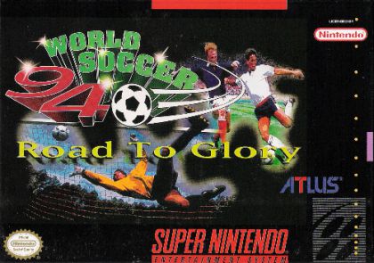 WORLD SOCCER 94: ROAD TO GLORY - SNES (W/BOX)