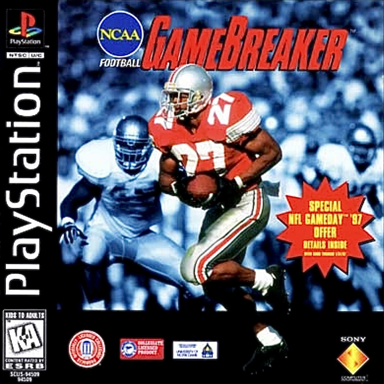 NCAA GAMEBREAKER 2001 - PS1