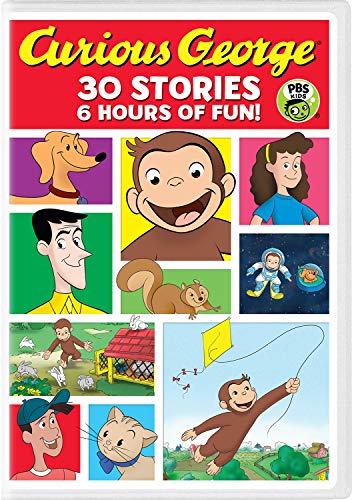 CURIOUS GEORGE (ANIMATED) - DVD-30-STORIES