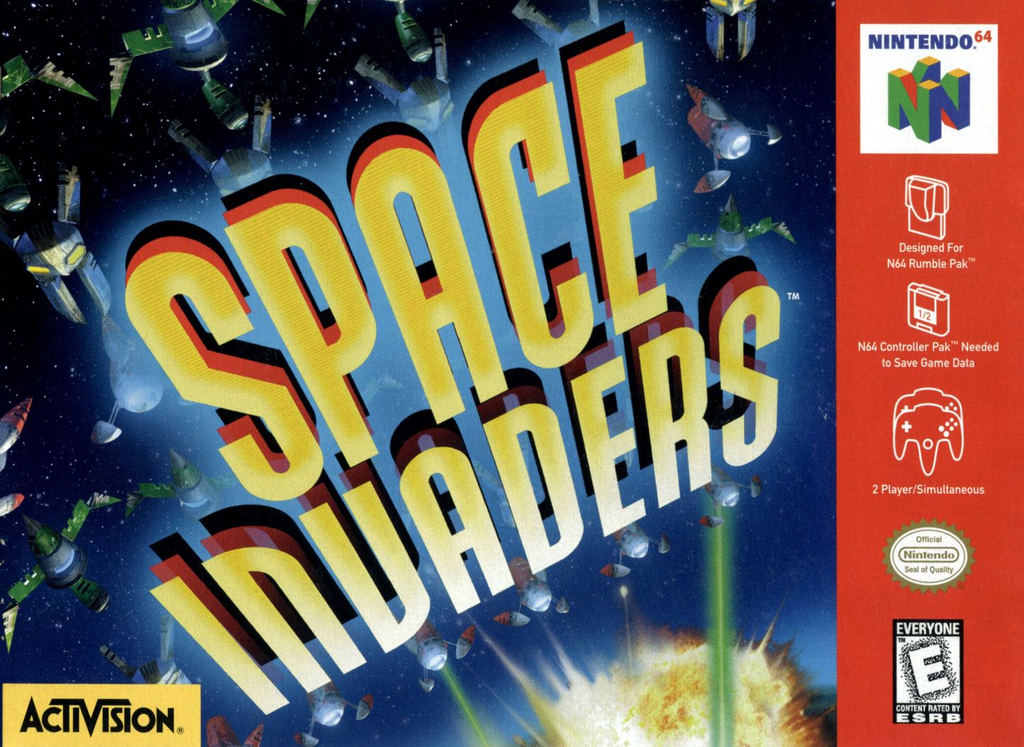SPACE INVADERS - N64