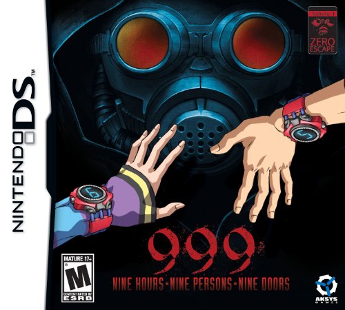 ZERO ESCAPE, VOL. 1: 999- NINE HOURS, NINE PERSONS, NINE DOORS - NINTENDO DS STANDARD EDITION