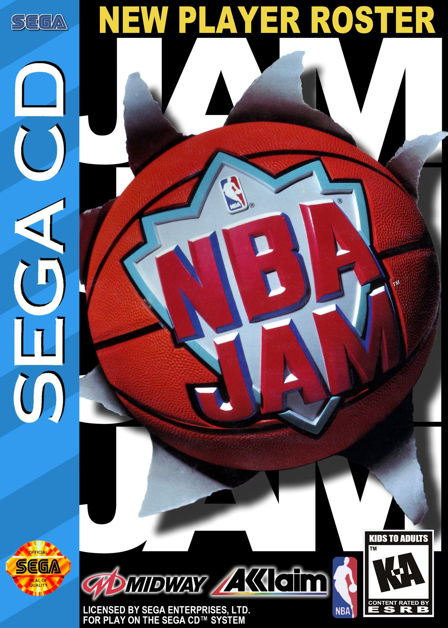 NBA JAM (1993) - SEGACD
