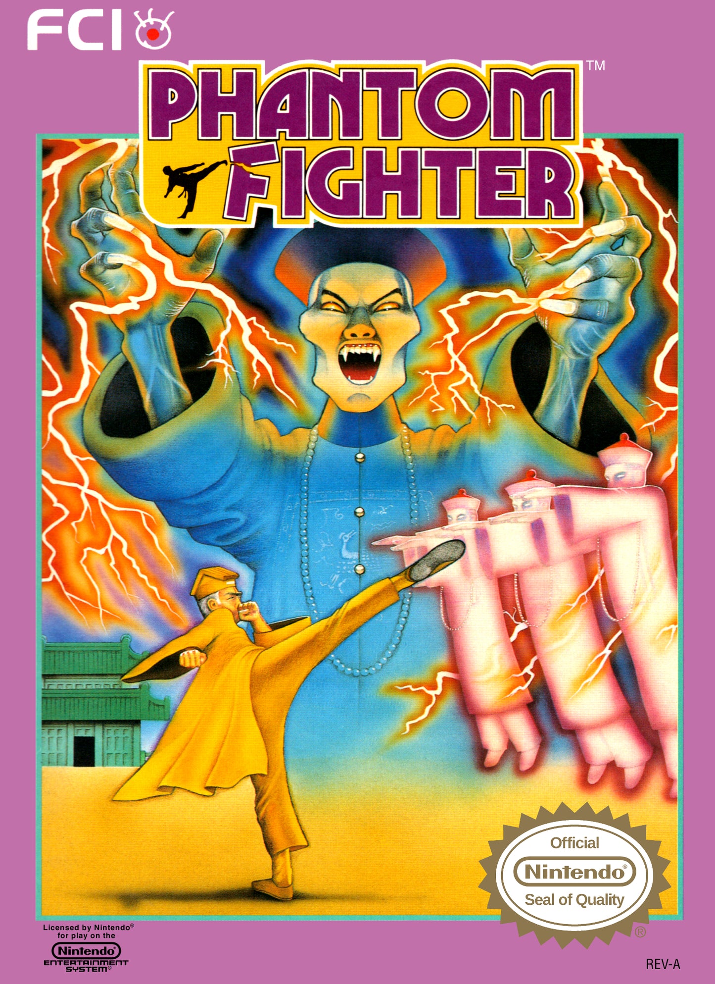PHANTOM FIGHTER - NES (W/BOX)