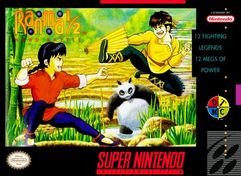 RANMA 1/2 HARD BATTLE - SNES