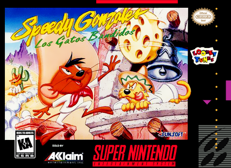 SPEEDY GONZALES: LOS GATOS BANDIDOS - SNES (W/BOX)