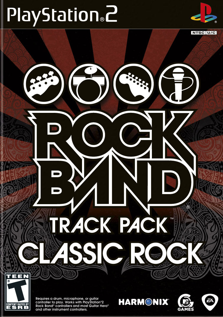 ROCK BAND: TRACK PACK CLASSIC ROCK - PS2