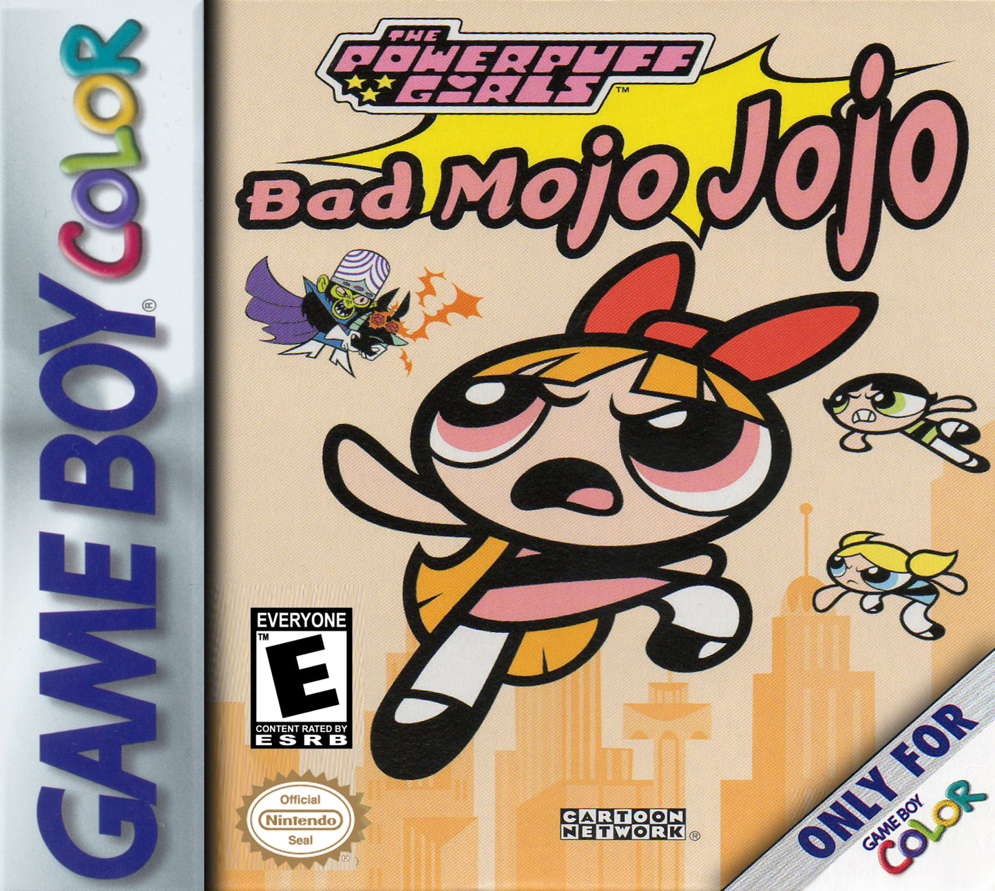 POWERPUFF GIRLS: BAD MOJO JOJO - GBC