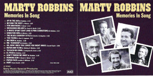 ROBBINS, MARTY - MEMORIES IN SONG