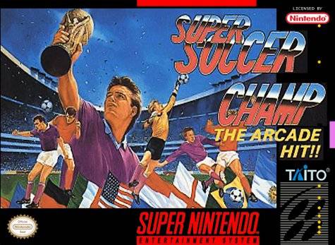 SUPER SOCCER CHAMP - SNES (W/BOX & MANUAL)