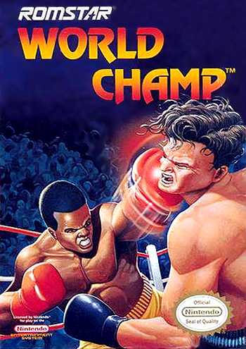 WORLD CHAMP - NES (W/BOX)