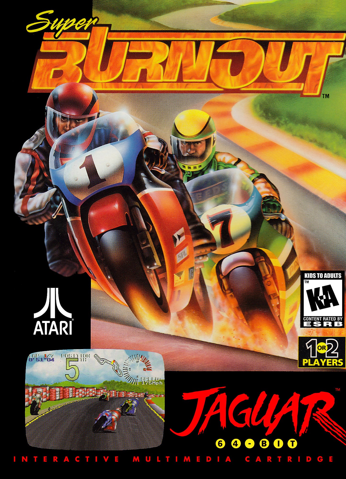 SUPER BURNOUT - JAGUAR