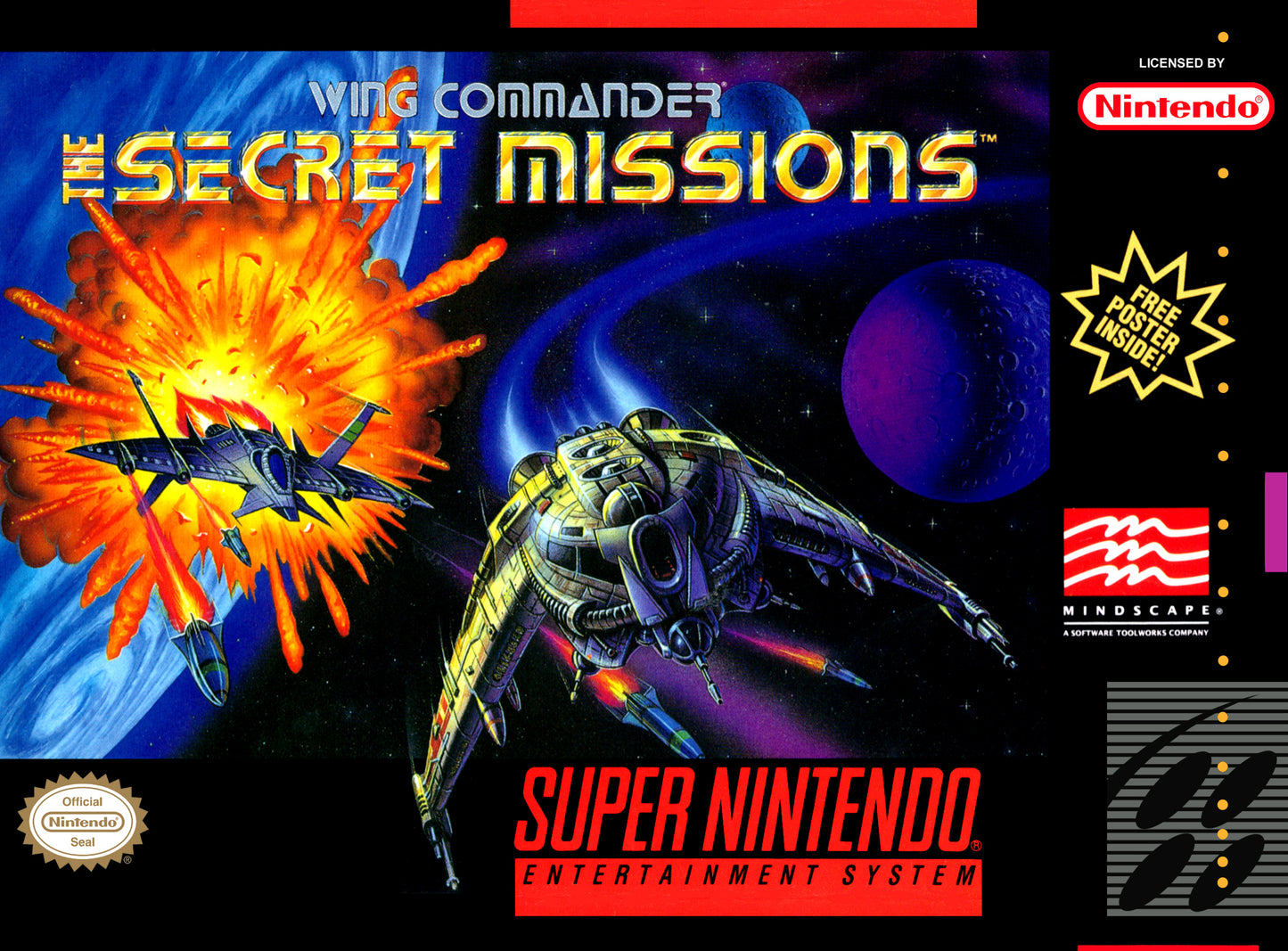 WING COMMANDER: SECRET MISSIONS - SNES