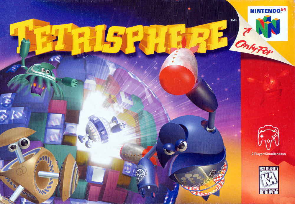 TETRISPHERE - N64 (W/BOX & MANUAL)