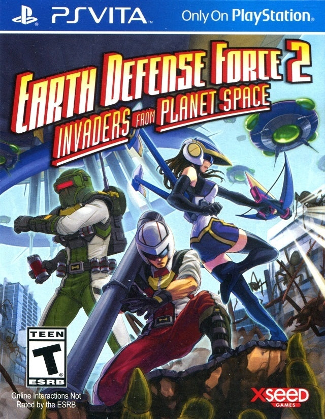EARTH DEFENSE FORCE 2: INVADERS FROM PLA - PSV