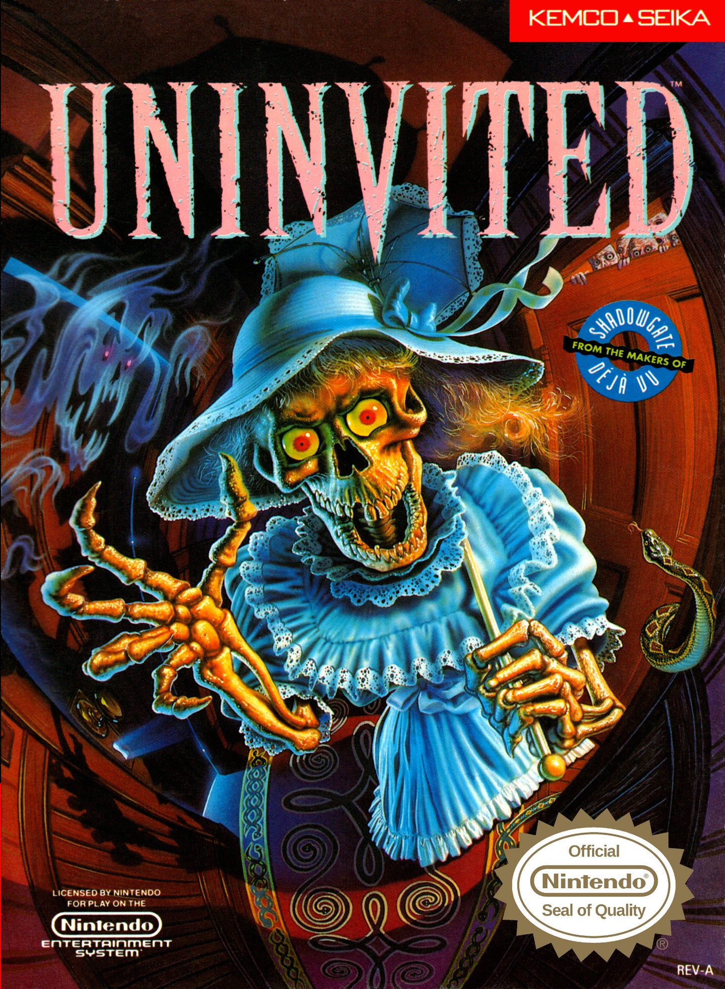 UNINVITED - NES (W/BOX)