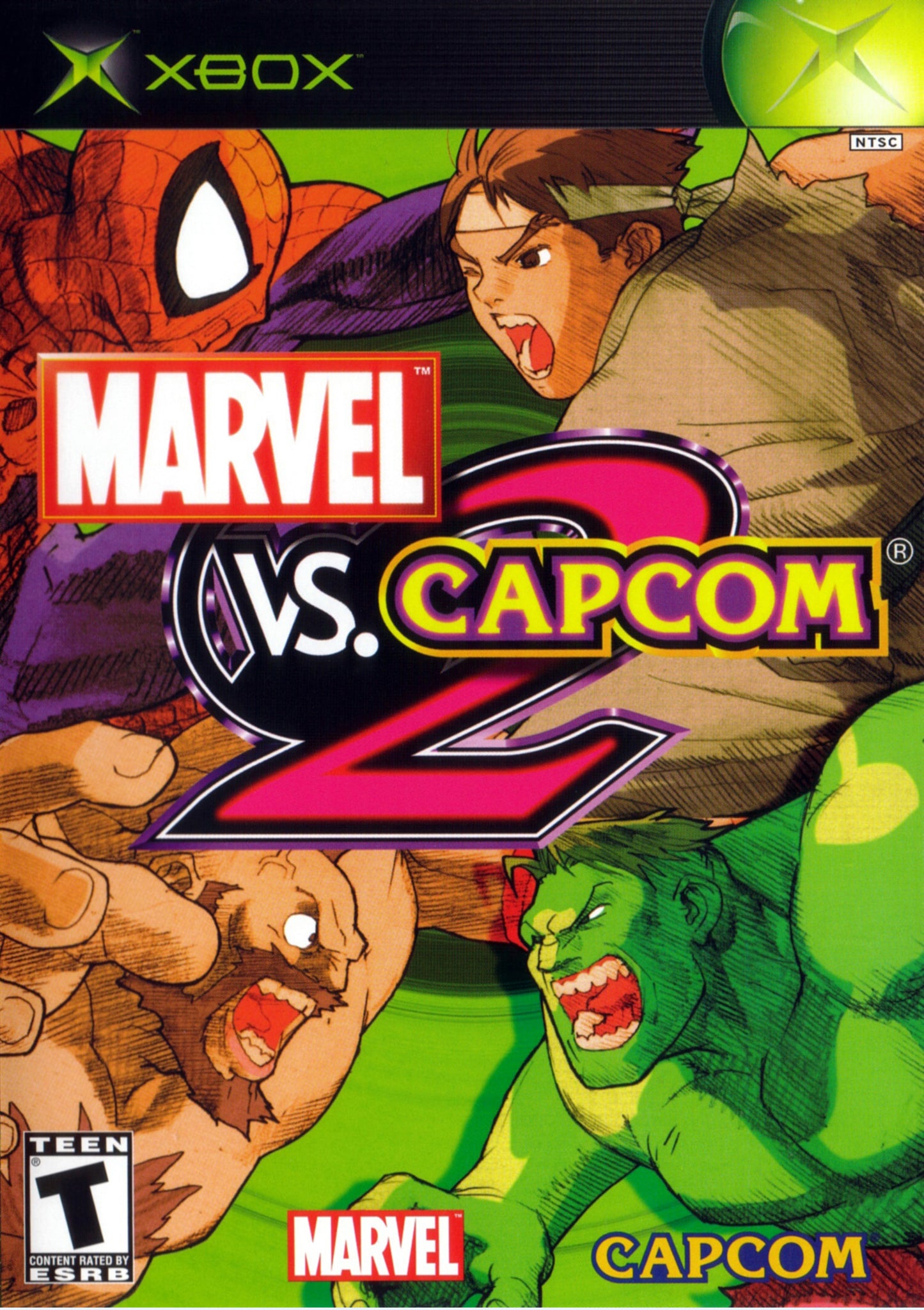 MARVEL VS. CAPCOM 2 - XBOX