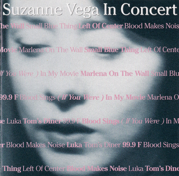 VEGA, SUZANNE - LIVE IN CONCERT