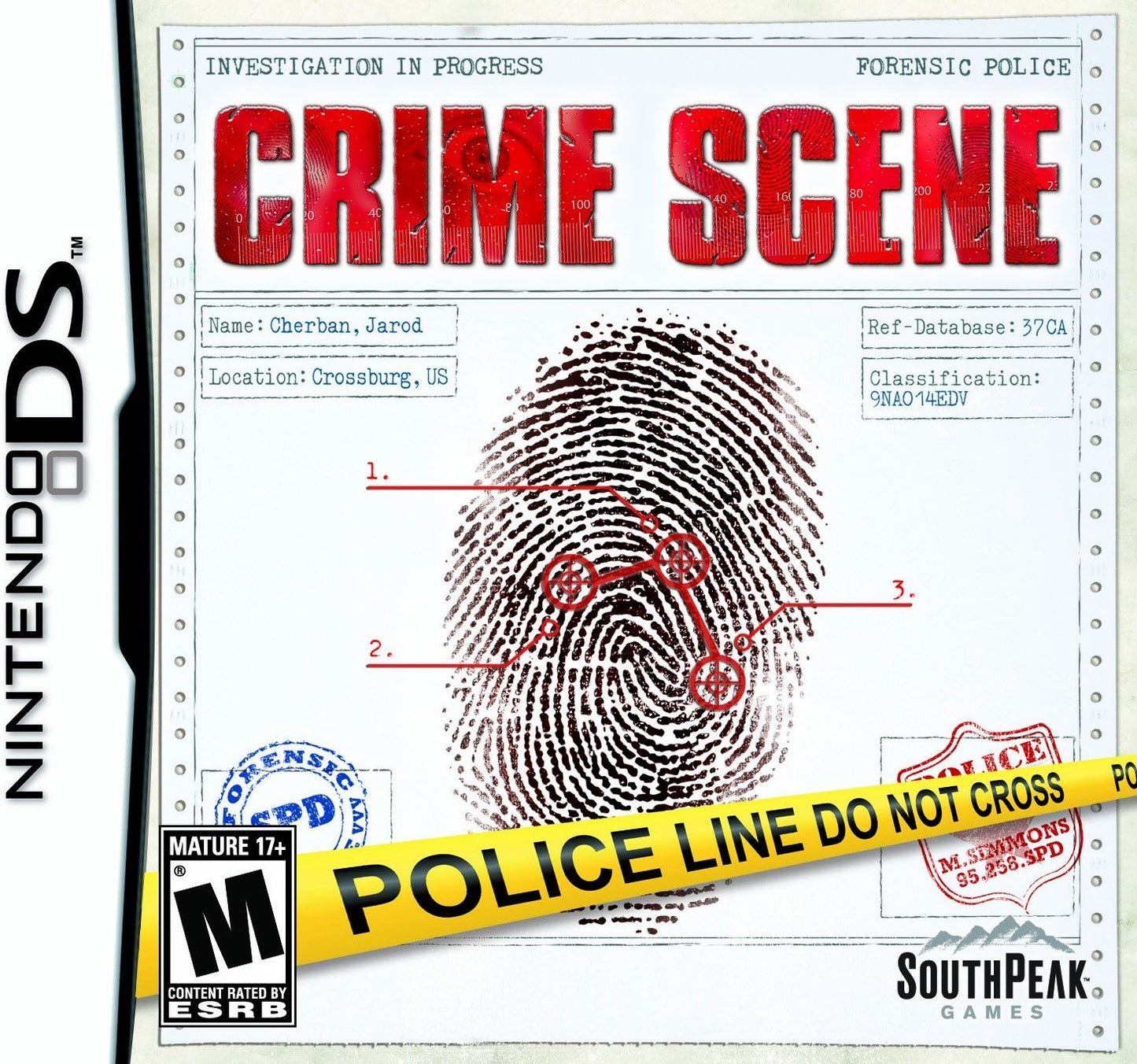 CRIME SCENE (CARTRIDGE ONLY) - DS