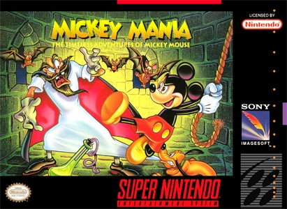 MICKEY MANIA - SNES (W/BOX)