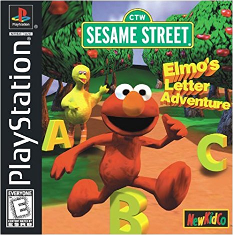 ELMO'S LETTER ADVENTURE - PS1