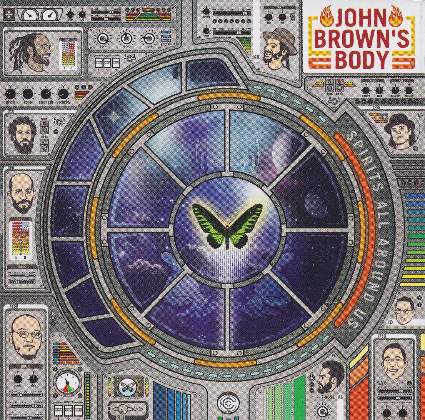 JOHN BROWN'S BODY - SPIRITS ALL AROUND US
