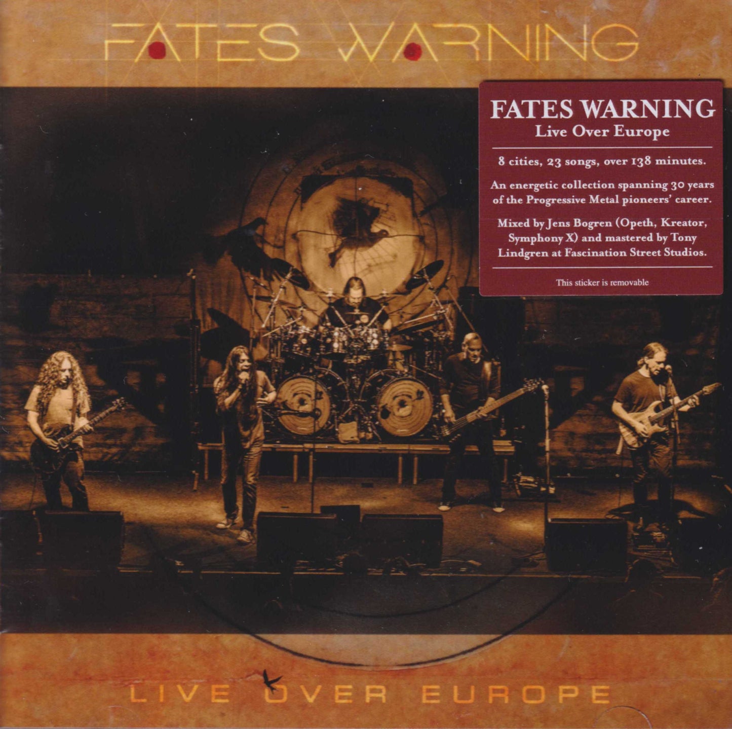 FATES WARNING - LIVE OVER EUROPE