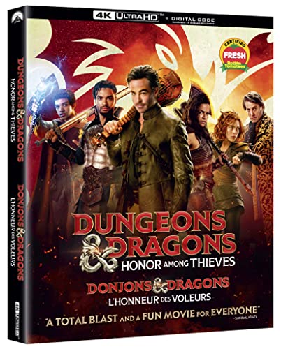 DUNGEONS & DRAGONS: HONOR AMONG THIEVES - BLU-4K-INC. BLU COPY