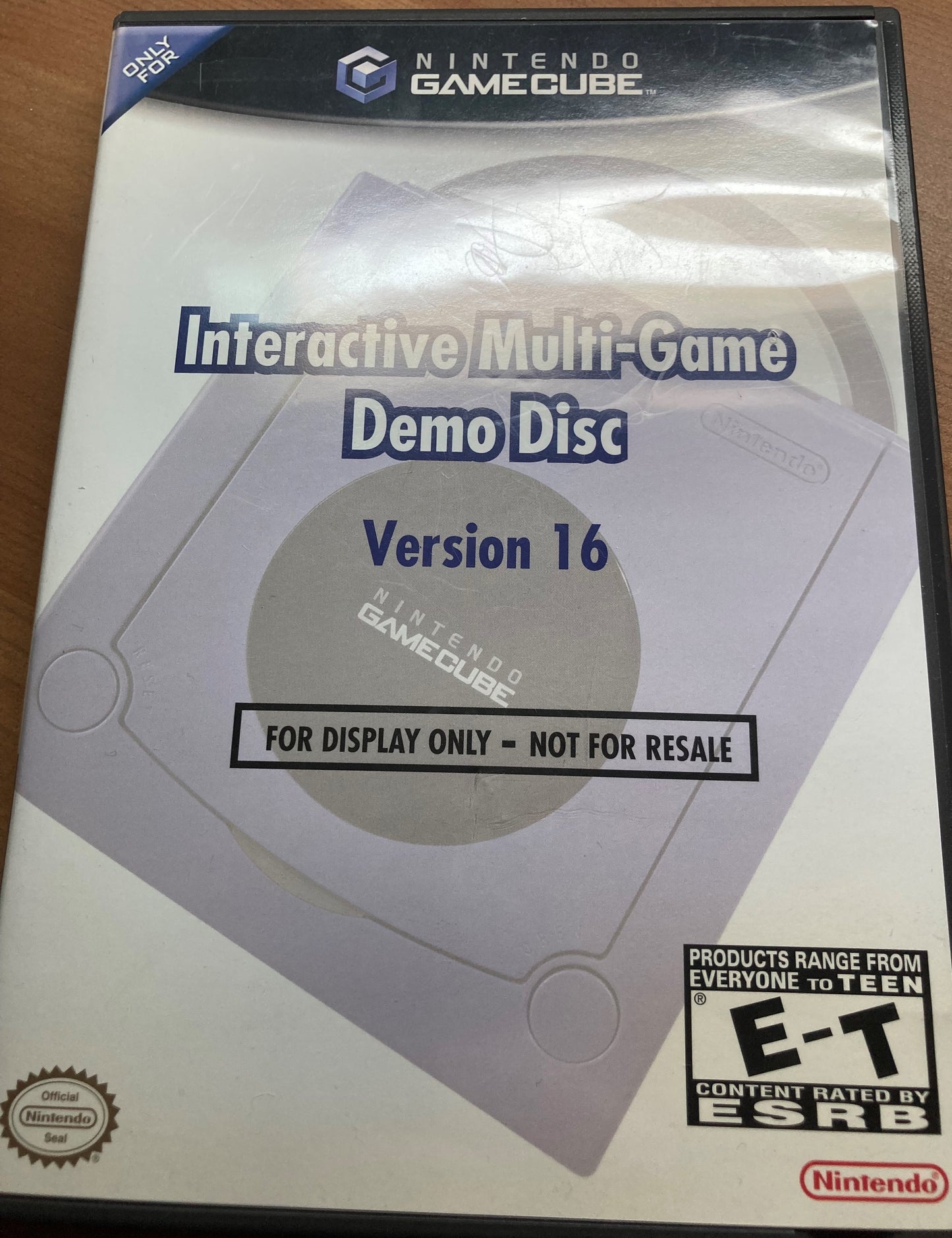 INTERACTIVE MULTI-GAME DEMO DISC #16 - GCB