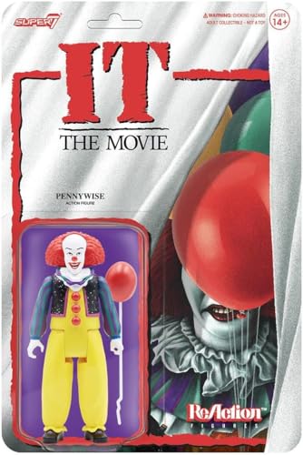 IT: PENNYWISE (CLOWN) - REACTION-3.75"