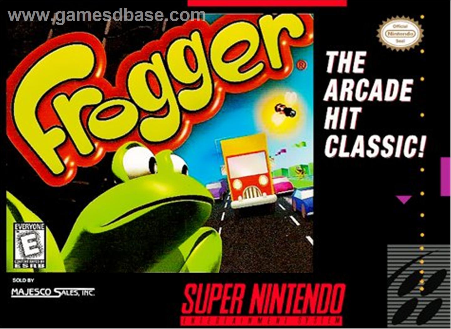 FROGGER - SNES (W/BOX & MANUAL)