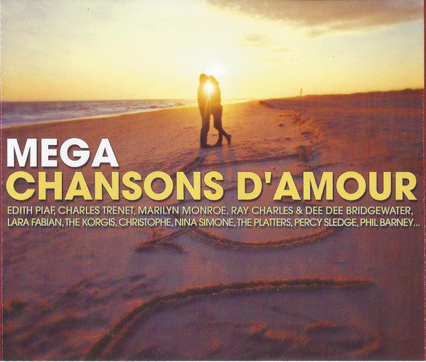 VARIOUS - MEGA CHANSONS D'AMOUR (4CDS)