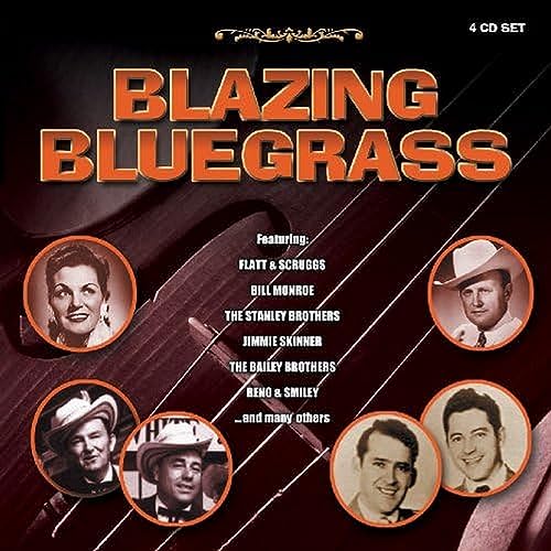 VARIOUS - BLAZING BLUEGRASS (4CDS)