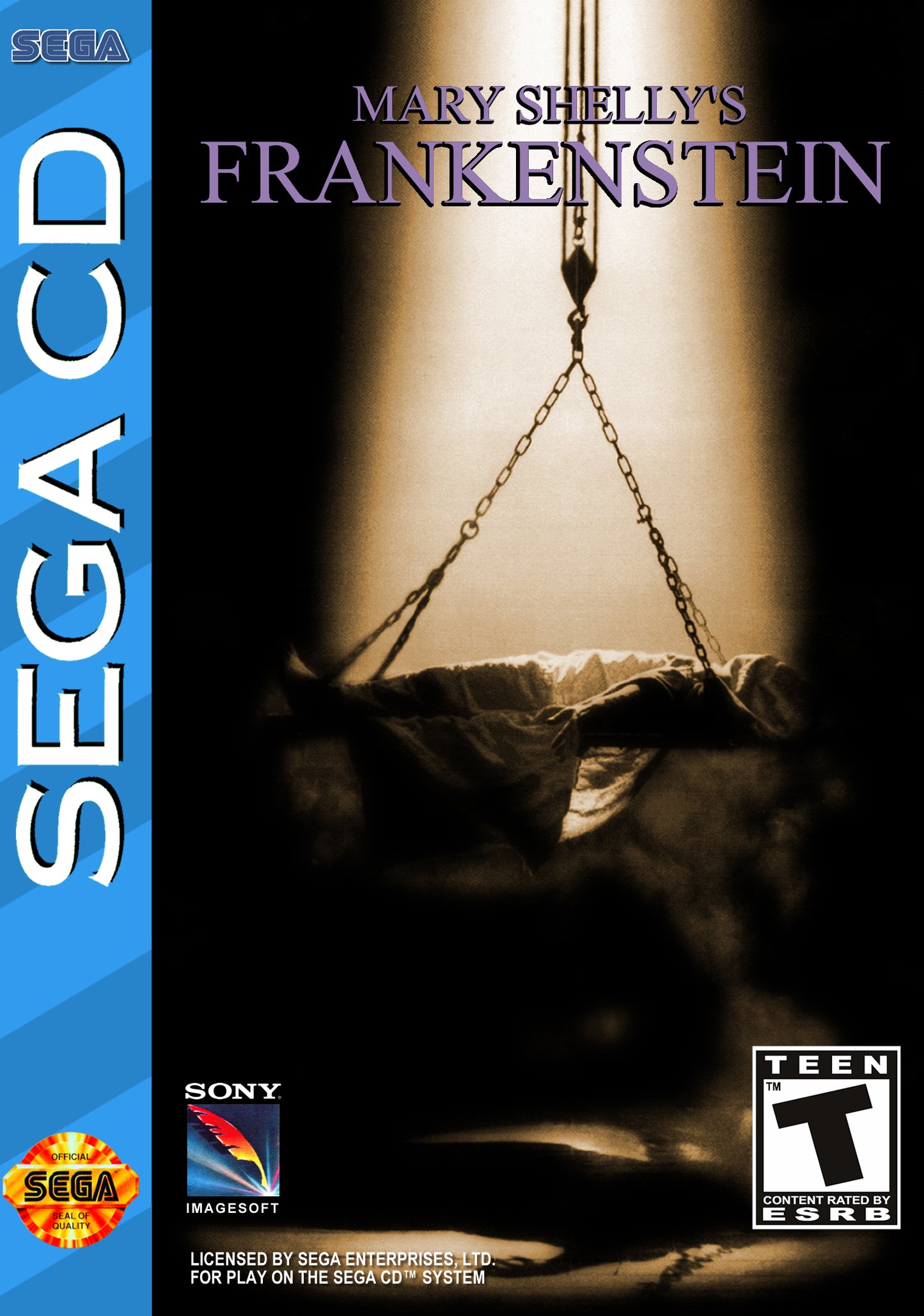MARY SHELLEY'S FRANKENSTEIN/BRAM STOKER' - SEGACD