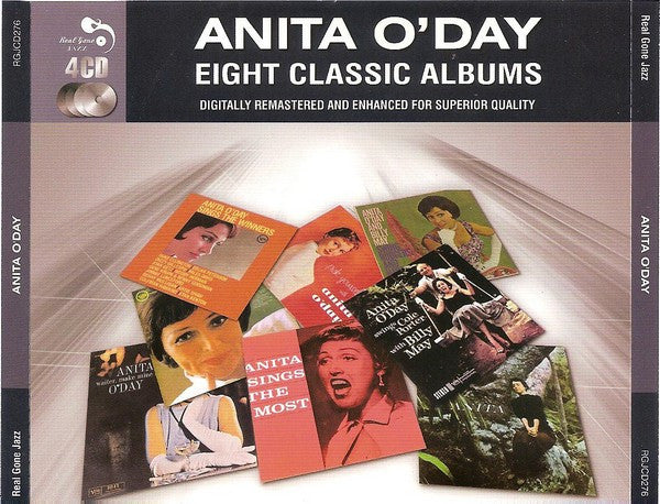O'DAY, ANITA - EIGHT CLASSIC ALBUMS