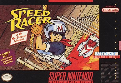 SPEED RACER - SNES (W/BOX & MANUAL)