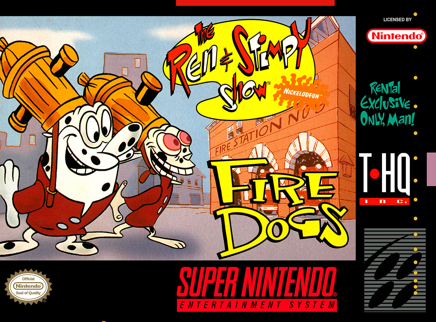 REN & STIMPY SHOW: FIRE DOGS - SNES